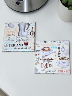 Coffee Time Coaster Set